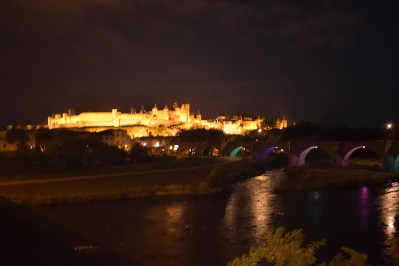 L'Or Vert, Castle View, Private Parking, Air Conditioner, Netflix, 160M From Medieval Town Carcassonne Exterior foto